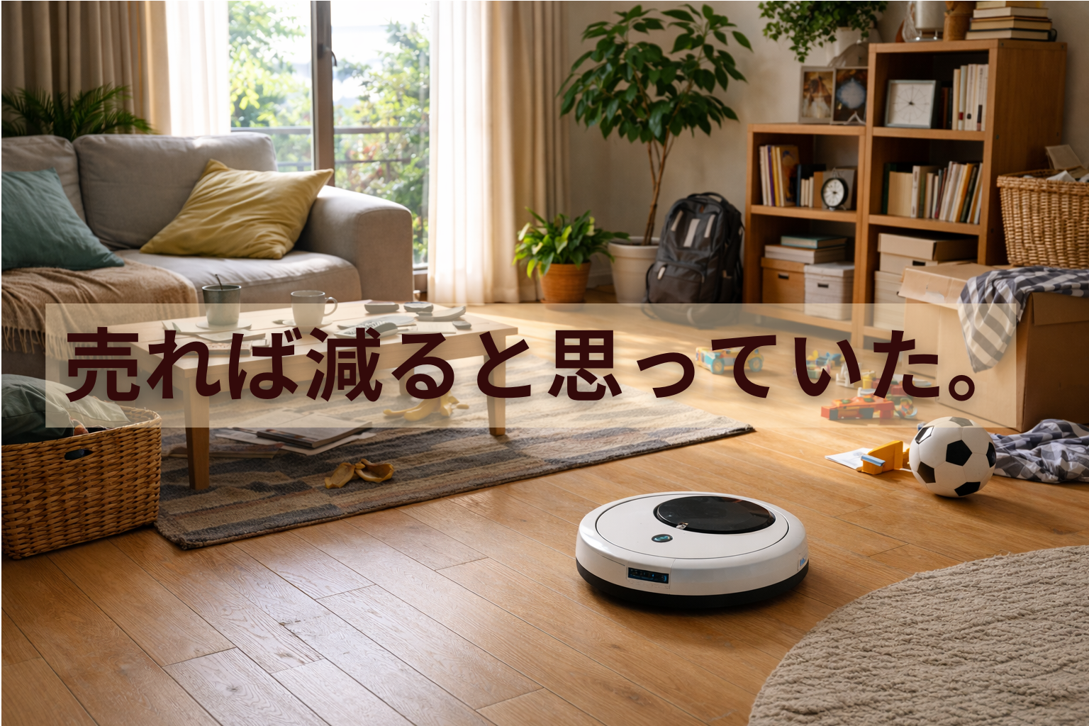 売るだけでは、片づかなかった