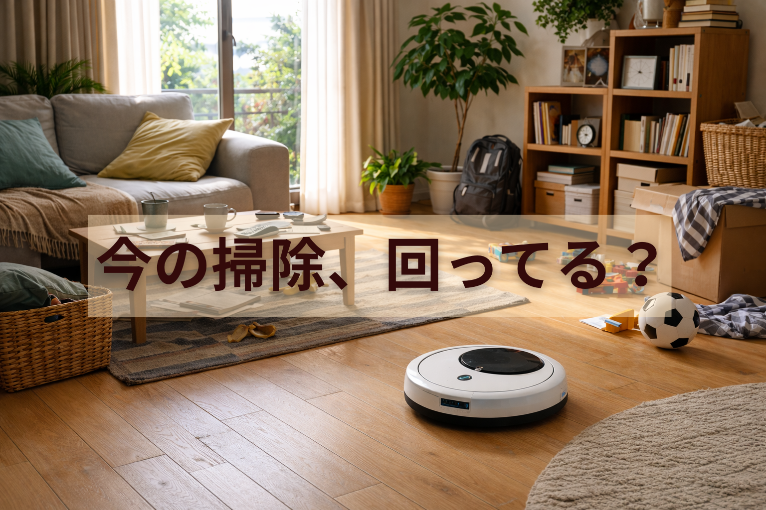 ロボ掃除機、迷っている人へ。