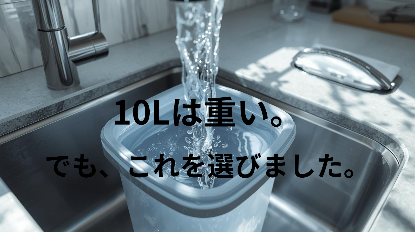 【レビュー】シロカ SS-MH351｜10L給水でも続けられる理由