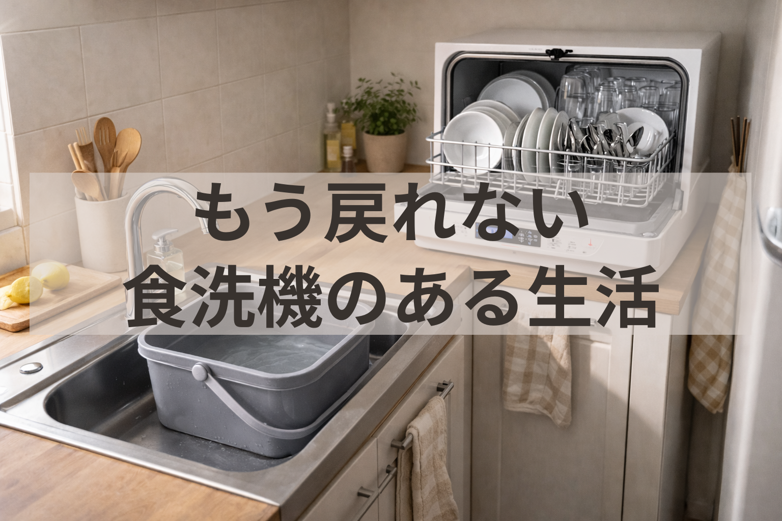 食洗機なしの生活には戻れない｜使って分かったメリット