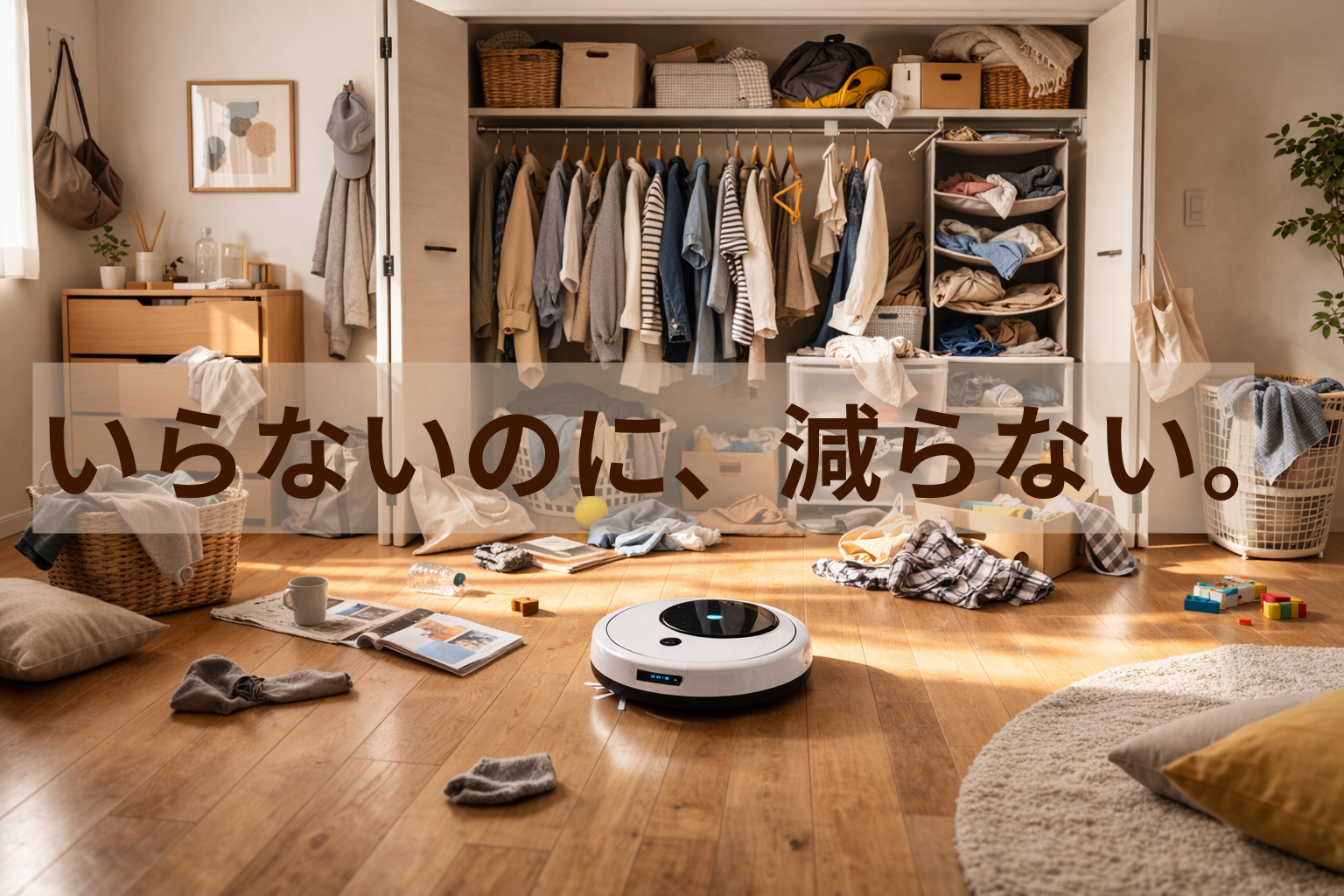 いらないと決めているのに、服が減らない理由