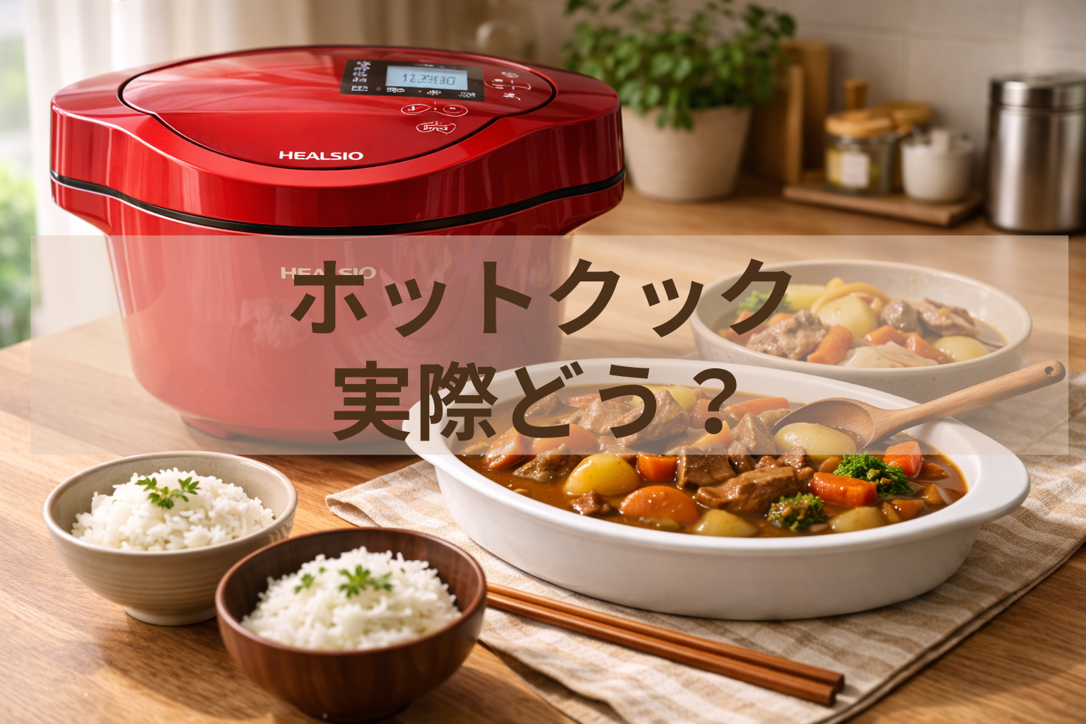 ホットクックのリアルな使い方｜子育て家庭の正直レビューまとめ