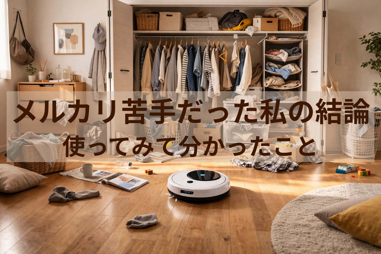 メルカリは合わない？ヤフオク派の私が出品して分かったこと