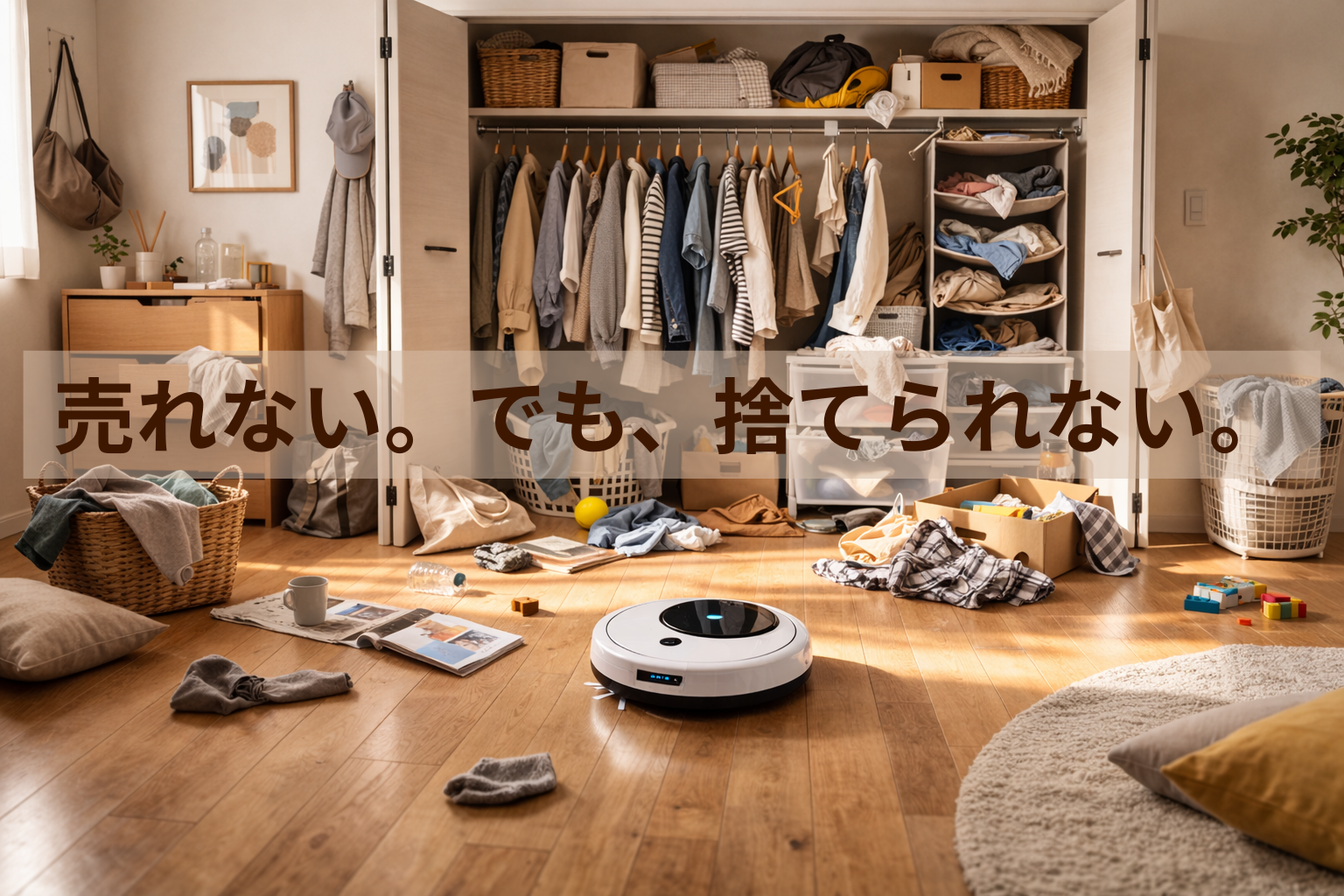 不用品が売れないときどうする？捨てられない人のための手放しルール