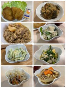 管理栄養士監修の手料理(おかず)が冷蔵で届くサブスクサービス「ツクリオ」の参考メニュー画像